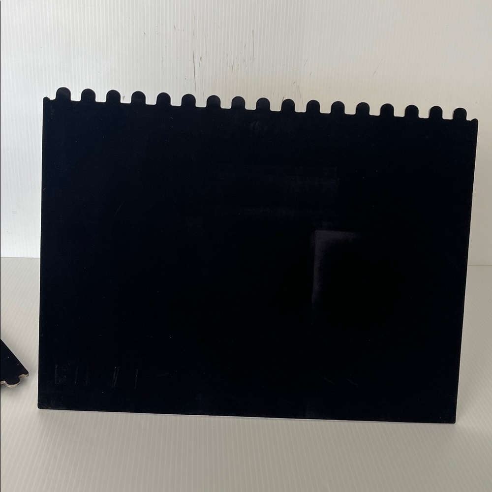 2 Pack Black Velvet Jewelry Display Stand - Picture 3 of 6